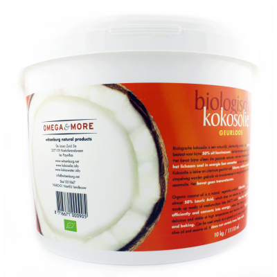 Kokosolie Geurloos Biologische (10 KG)