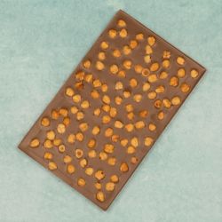 Melkchocolade Breekplaat met hazelnoten