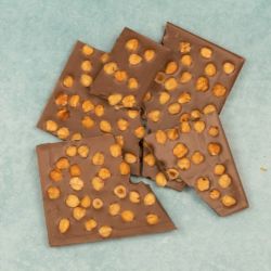 Chocolade Hazelnoot Breekplaat Melk (Brokken)