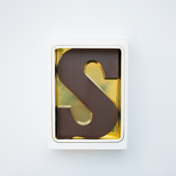 Chocoladeletter s puur