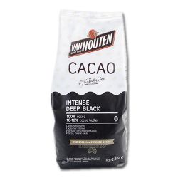 Van Houten cacaopoeder intense deep black