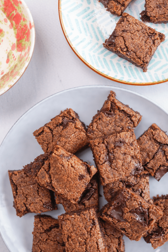 Zoete aardappel pompoen blondies