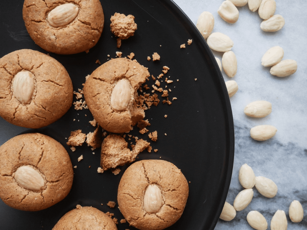 Overheerlijke amandelkoekjes