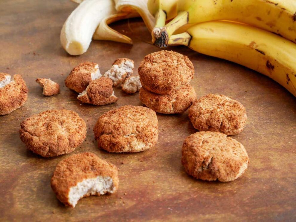 Crunchy Bananenkoekjes