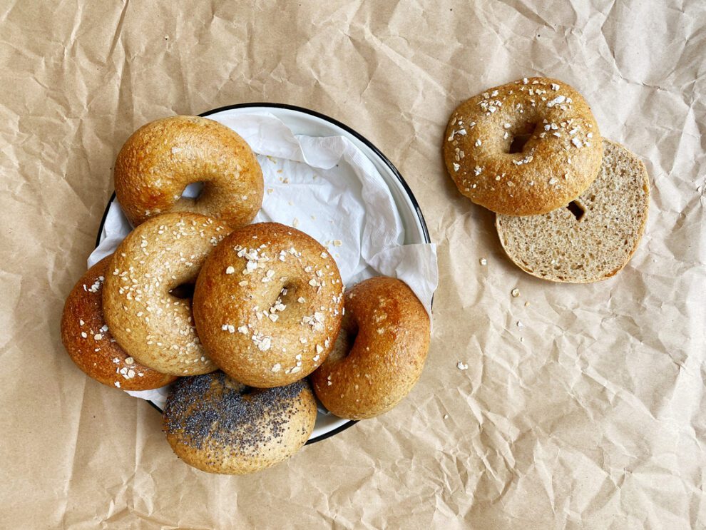 Overnight Meergranen Bagels