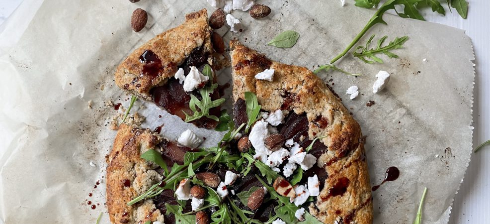 Glutenvrije galette met stoofpeertjes