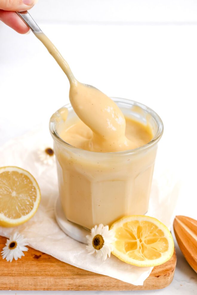 Romige lemon curd