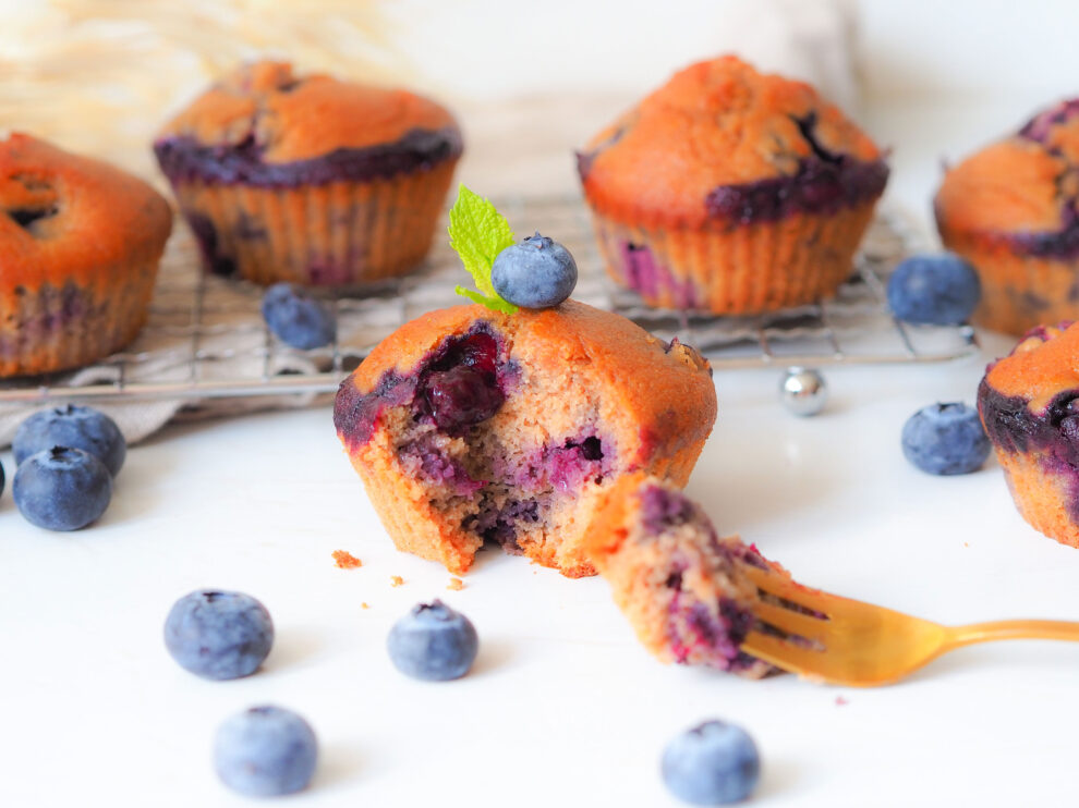 Blueberry muffins