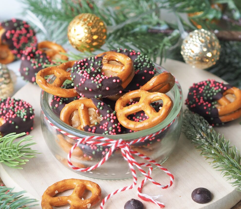 Christmas Karamel Pretzels